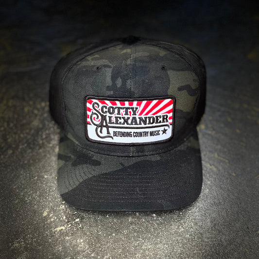 Dark Came Scotty Alexander "Defending Country Music" Hat