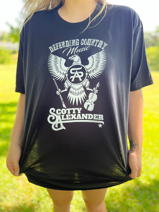 Charcoal Eagle Women's Sleeper T Shirt